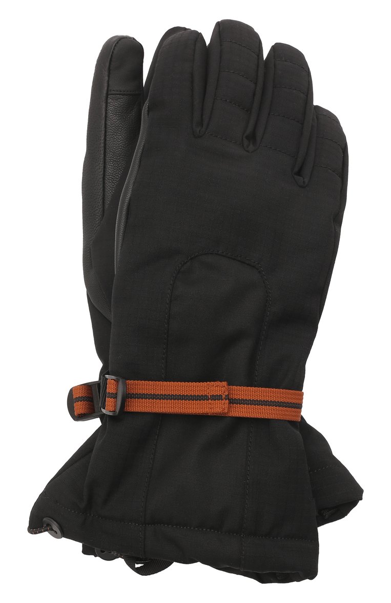 Мужские утепленные перчатки the outdoor capsule ZEGNA черного цвета, арт. N6T09/141 | Фото 1 (Материал: Шерсть, Текстиль; Кросс-КТ: Спорт; Материал сплава: Проставлено; Нос: Не проставлено; Региональные ограничения белый список (Axapta Mercury): Не проставлено)