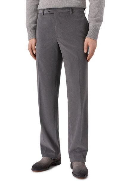 Вельветовые брюки MVST серого цвета по цене 95650 руб., арт. M25.1MM.T409/574, фото 3 Вельветовые брюки MVST, арт. M25.1MM.T409/574, фото 3