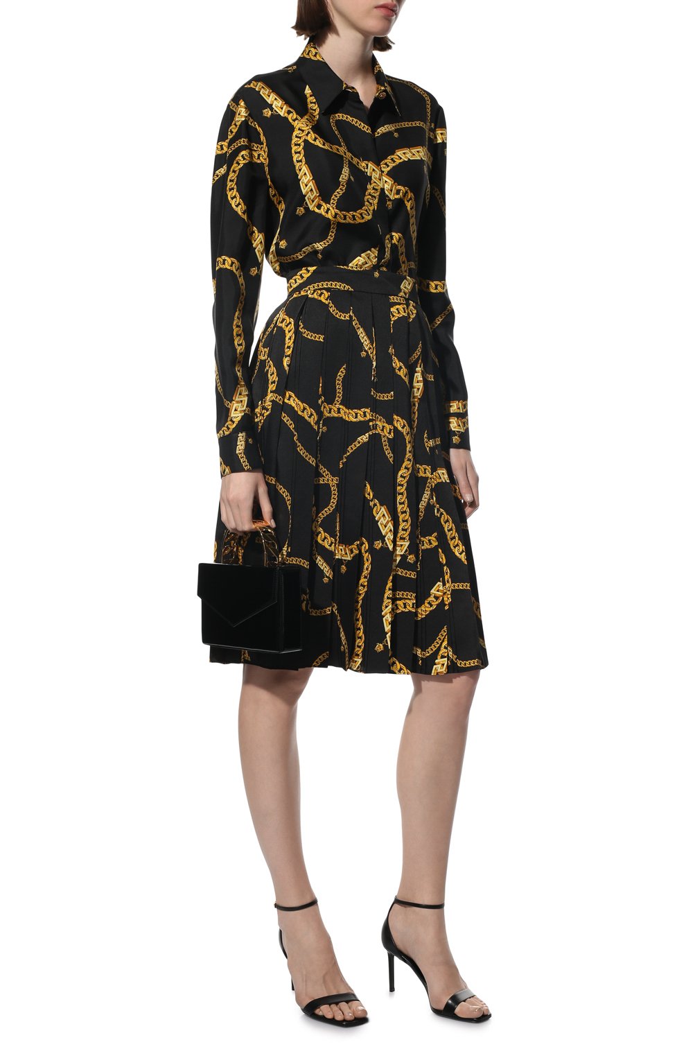 Шелковая блузка VERSACE, арт. 1001360/1A02881, фото 2