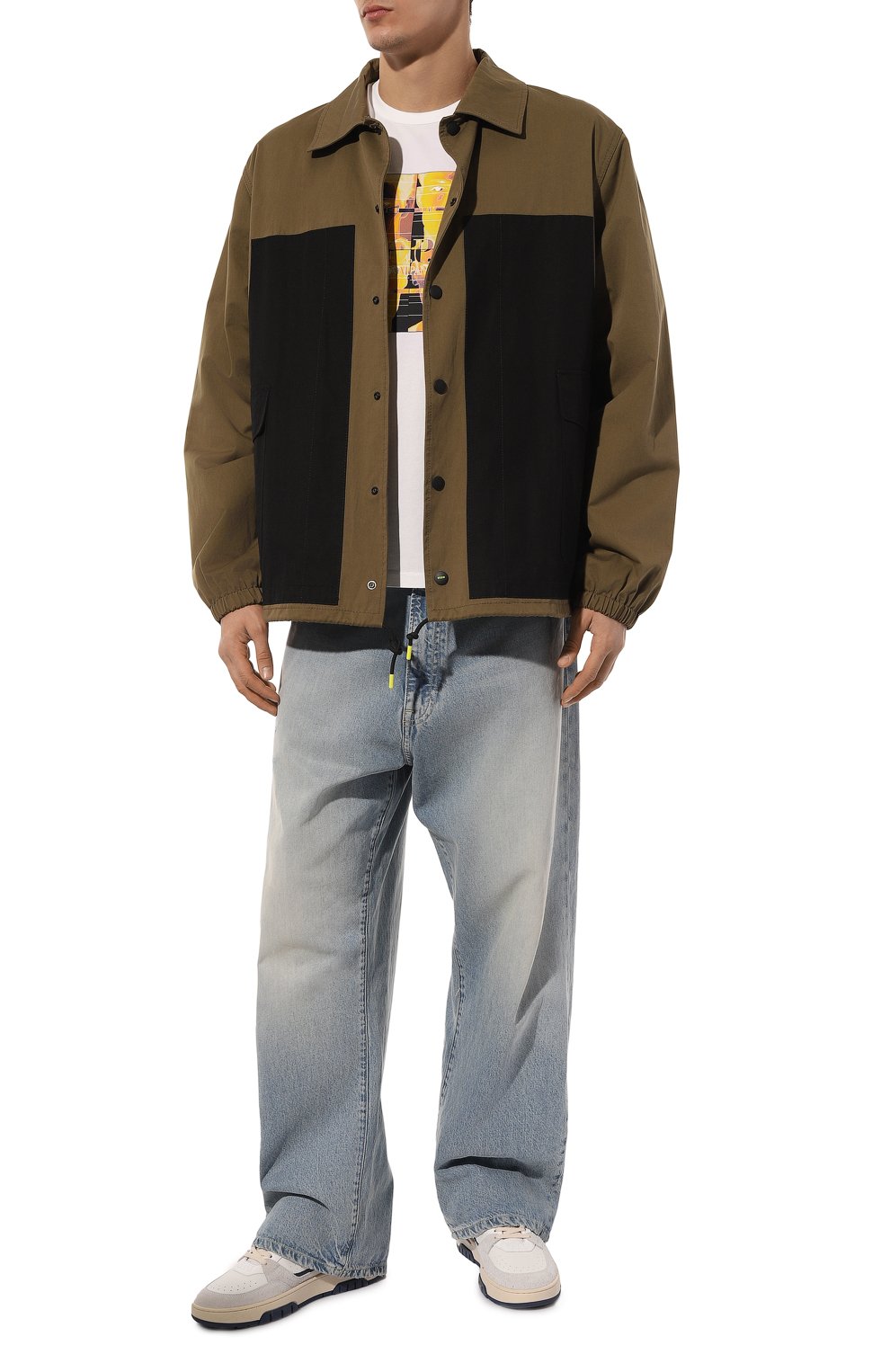 Хлопковая футболка C.P. COMPANY, арт. 16CLTS042A006370W, фото 2