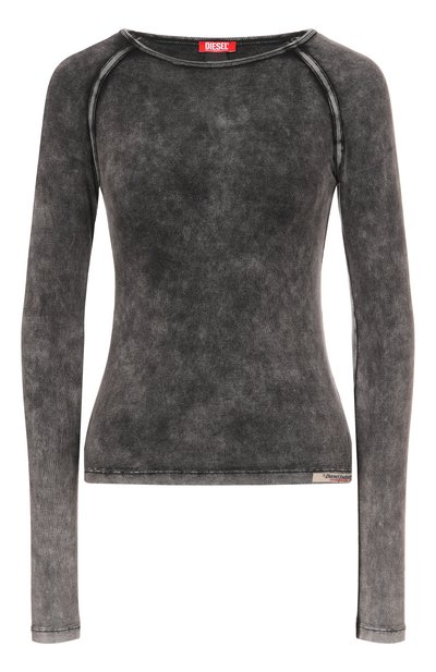 Женская хлопковый лонгслив DIESEL, арт. A17544/0SHAN