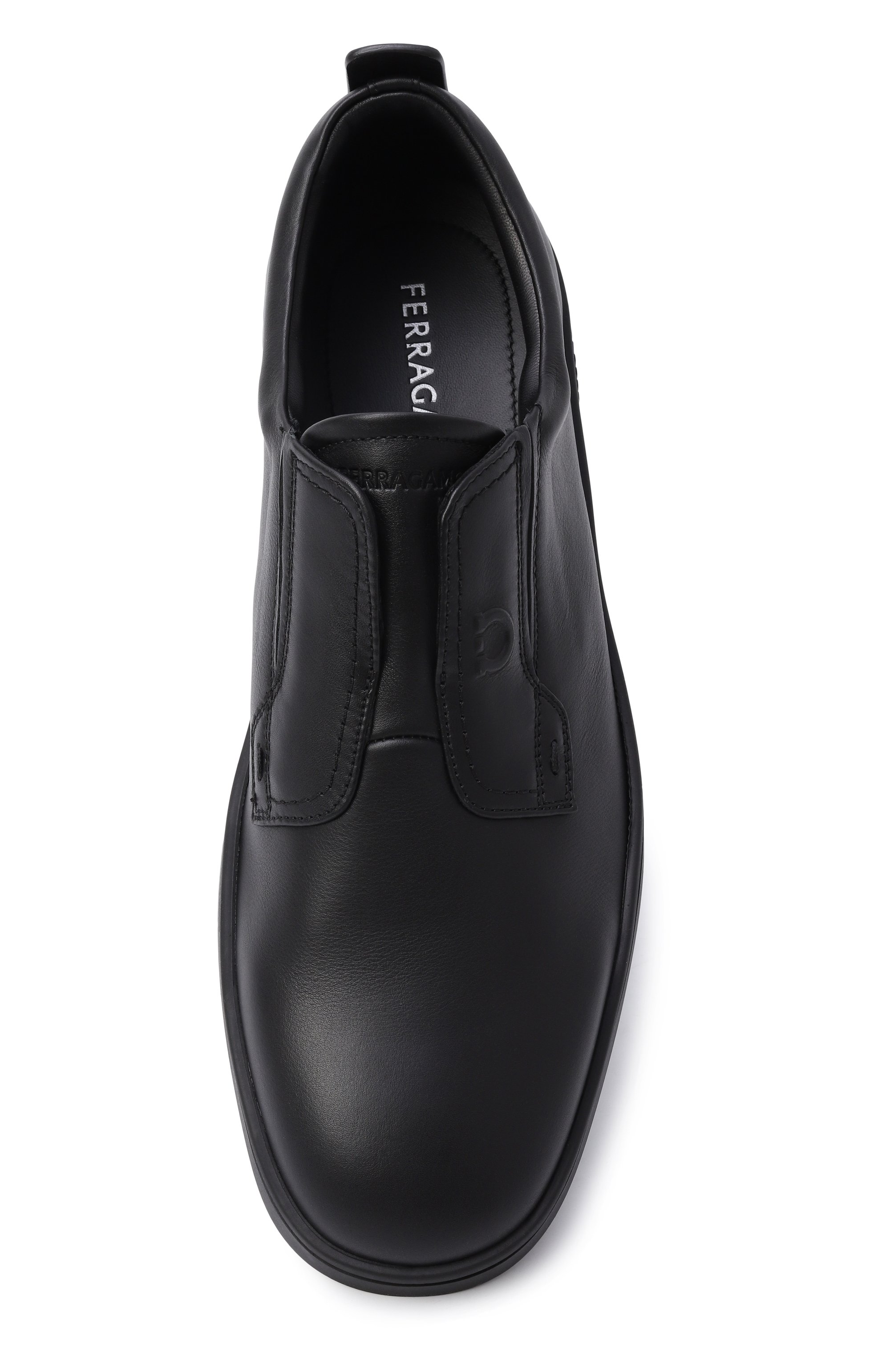 Кожаные кеды urban FERRAGAMO, арт. 02A000/787, фото 6