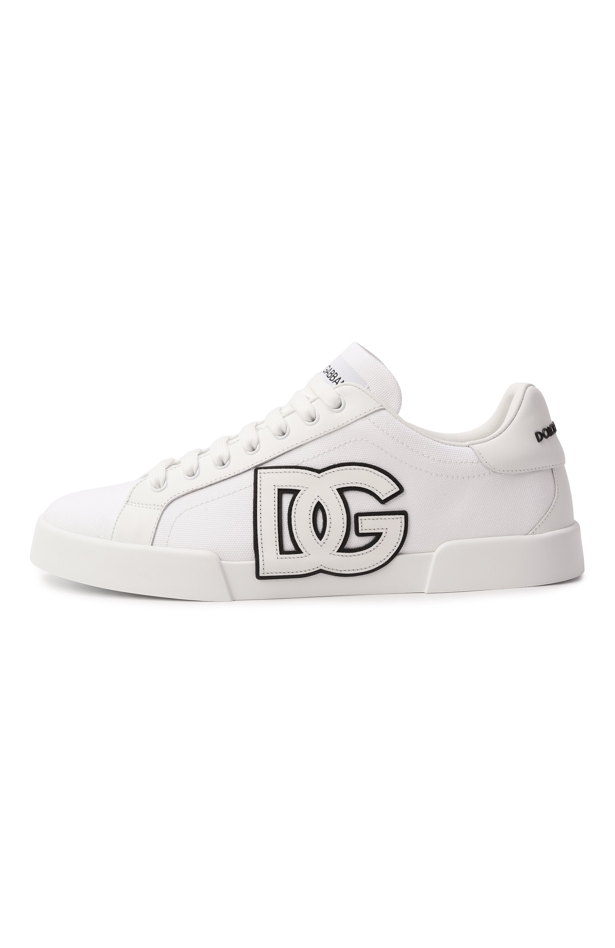 Комбинированные кеды portofino light strobel DOLCE & GABBANA, арт. CS2343/AE629, фото 4