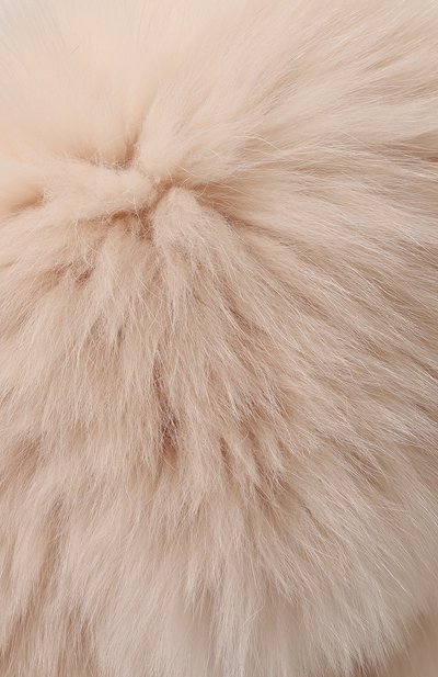 Меховая шапка-ушанка из песца VICTORIA KUSENKOVA, арт. 195050011060, фото 4