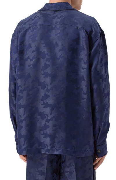 Рубашка из вискозы и шелка MVST, арт. 25E/X1P/0/G051/5238, фото 4