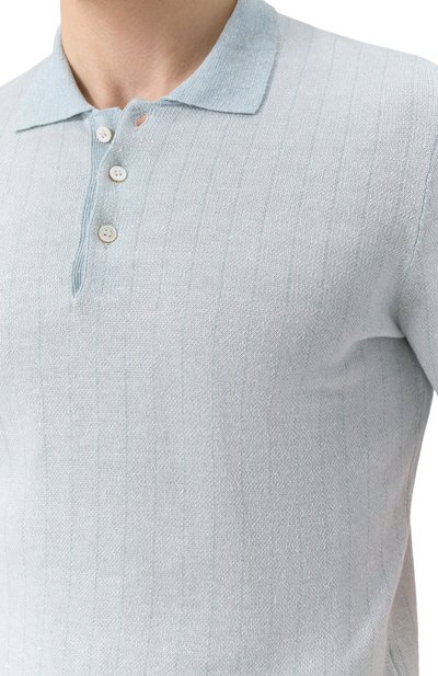 Поло изо льна и хлопка GRAN SASSO, арт. 57116/18659, фото 5