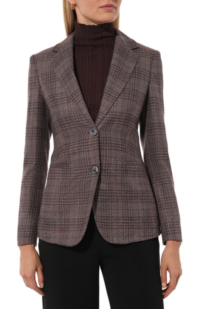 Жакет из шерсти и шелка AGNONA, арт. TX0805E/Q1039E, фото 3