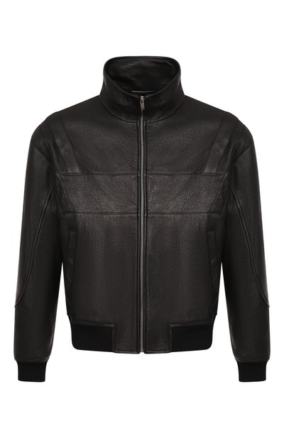 Мужской кожаный бомбер SAINT LAURENT, арт. 821041/YCNF2