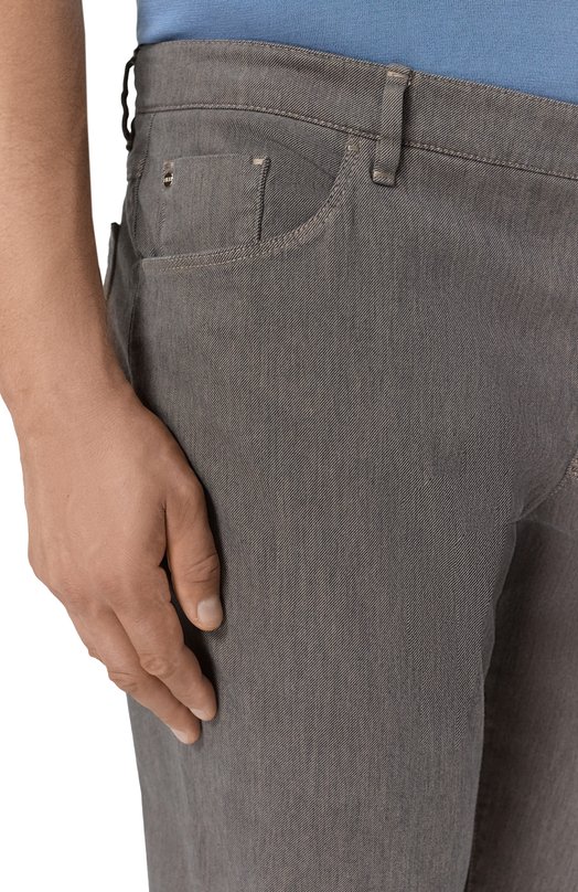 Джинсы Slim Zilli J5T002M0165VZL000 Серый  J5T002M0165VZL000 Фото 5