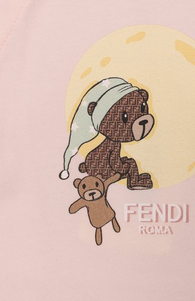 Комплект из комбинезона и шапки FENDI, арт. BUK114/ST8, фото 4