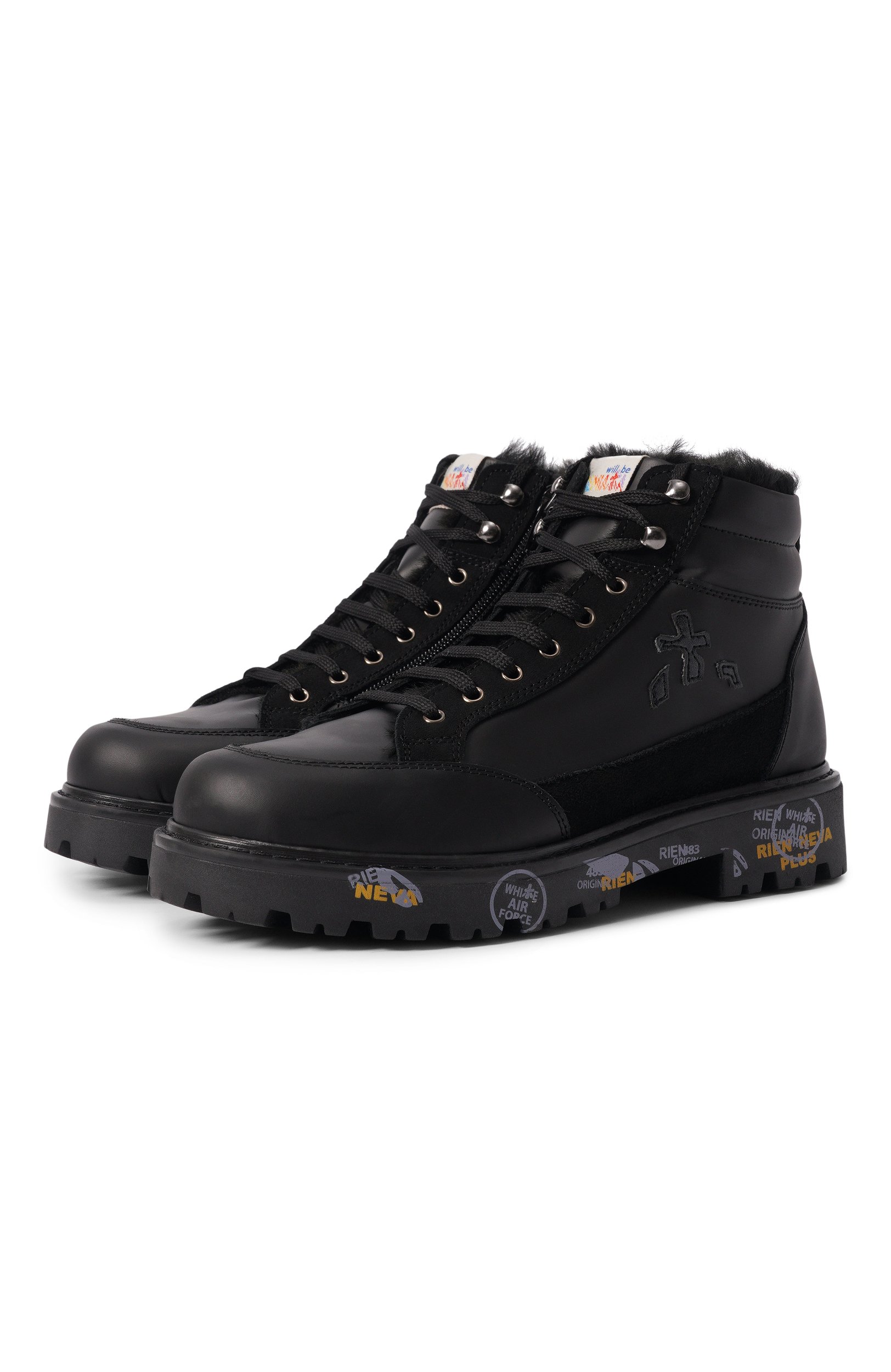 Кожаные ботинки urban PREMIATA WILL BE, арт. 32M219488/MID URBAN M_002, фото 1