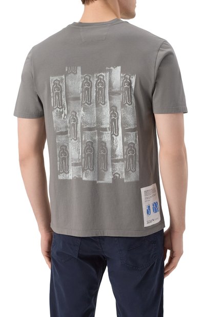 Хлопковая футболка C.P. COMPANY, арт. 18CMTS310A005431G, фото 4