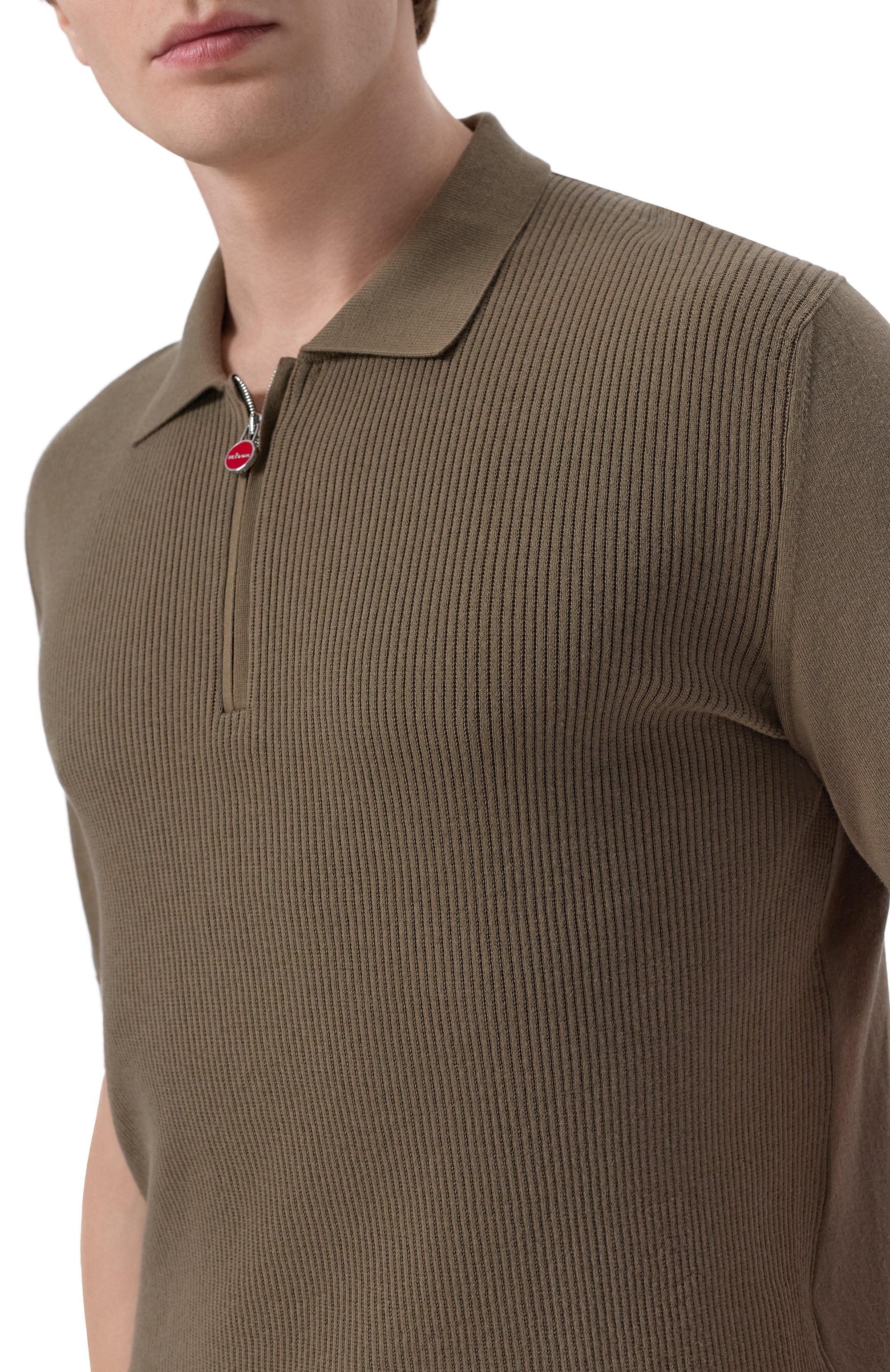 Хлопковое поло KITON, арт. UMK0942, фото 5