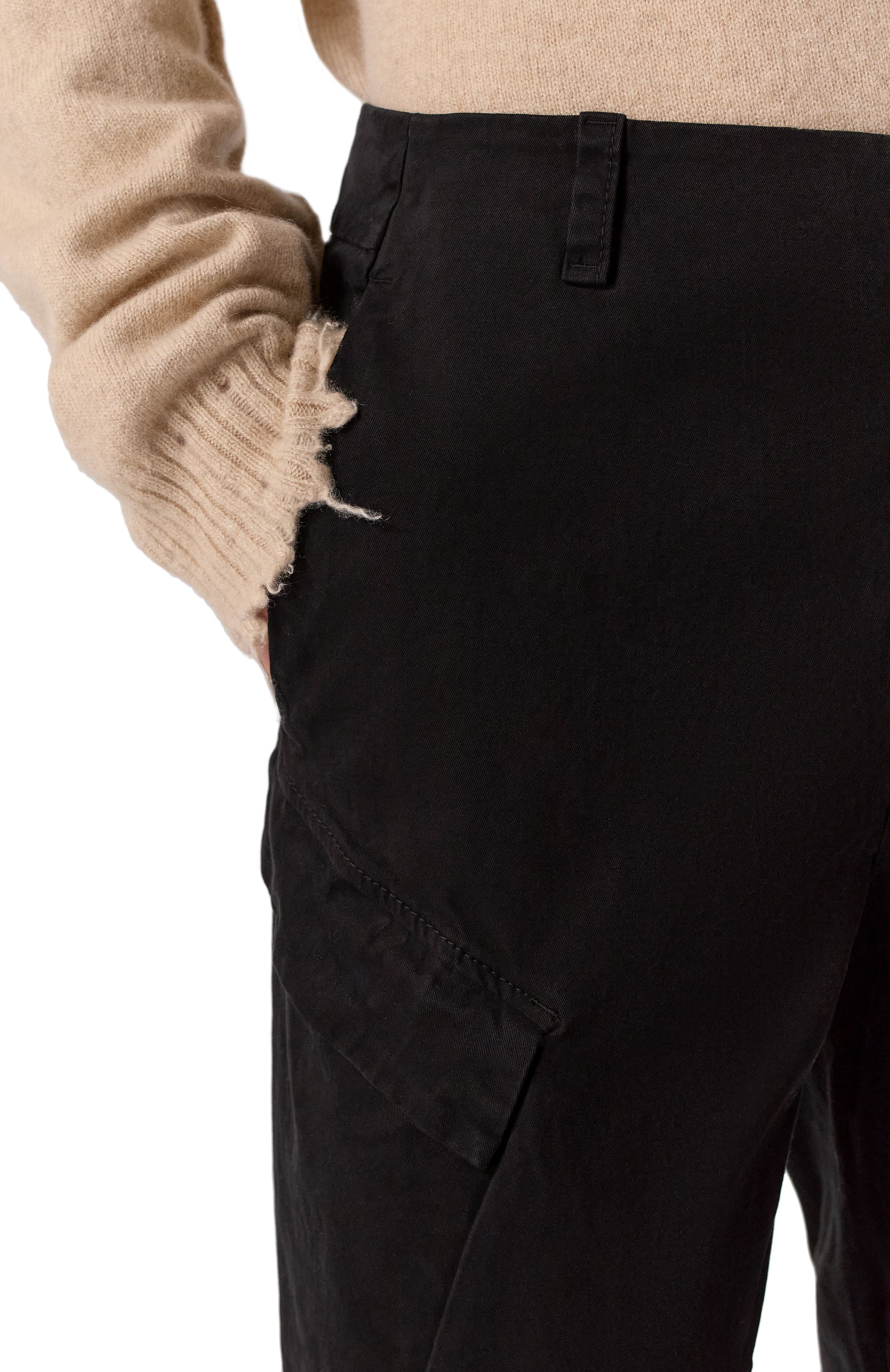 Хлопковые брюки-карго TRANSIT, арт. CFUTRBD132, фото 5