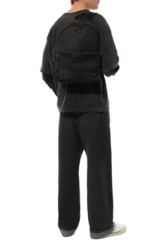 Текстильный рюкзак HUGO 50504107 Чёрный  50504107 Фото 7
