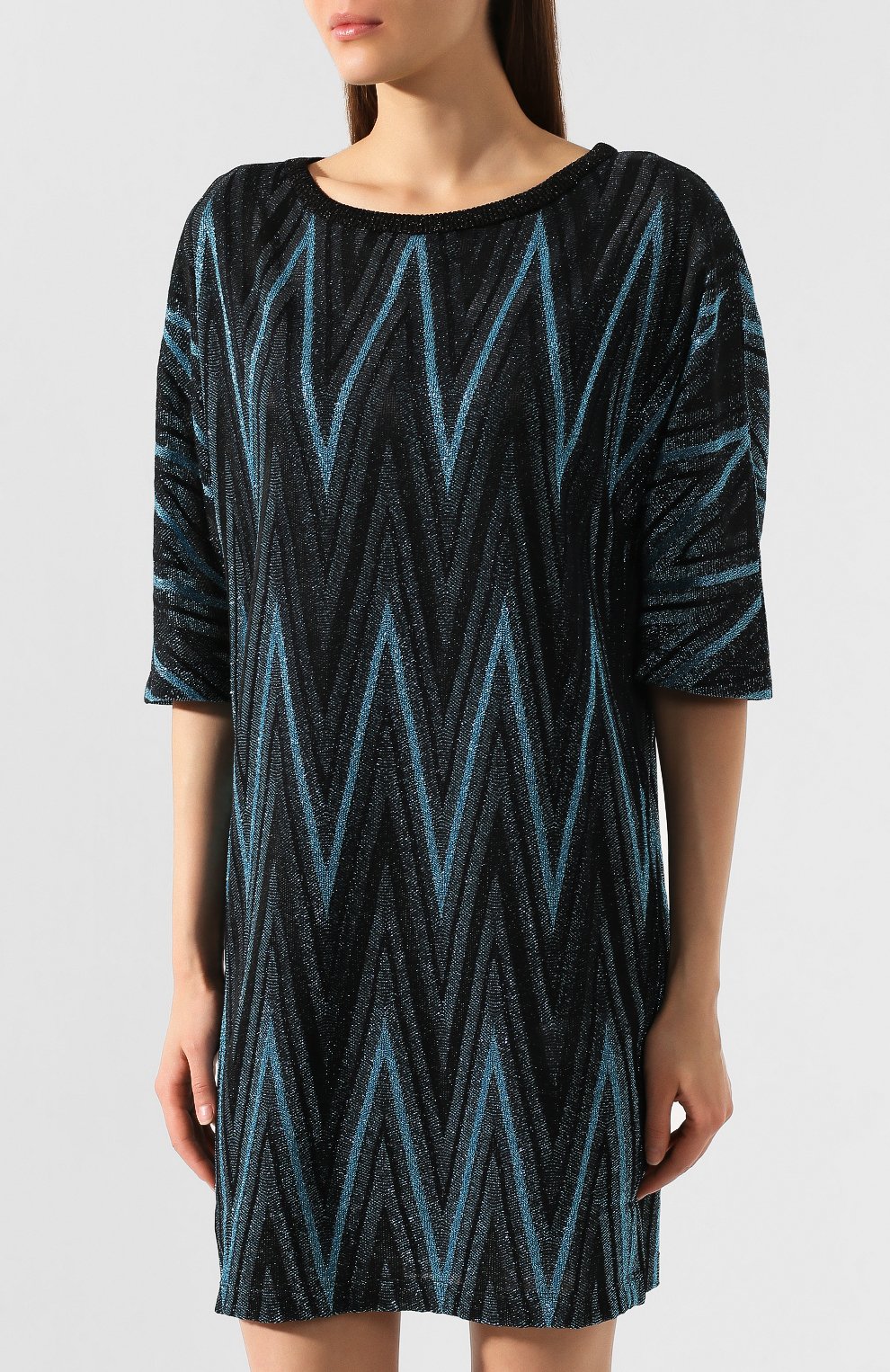 Платье из смеси вискозы и хлопка M MISSONI, арт. 2DG00141/2J000W, фото 3