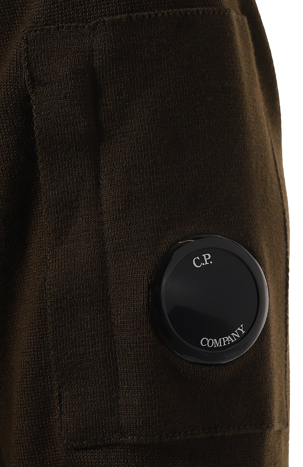 Хлопковый джемпер C.P. COMPANY хаки цвета по цене 28400 руб., арт. 16CMKN129A004037A, фото 5 Хлопковый джемпер C.P. COMPANY, арт. 16CMKN129A004037A, фото 5