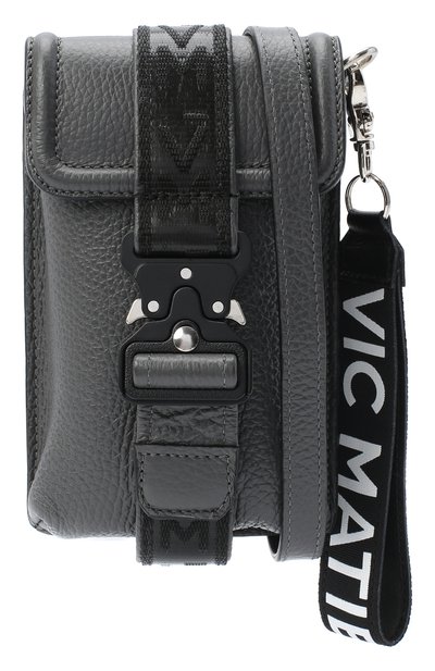 Кожаная сумка VIC MATIE темно-серого цвета по цене 19950 руб., арт. 1Y0506T.999X160150, фото 5 Кожаная сумка VIC MATIE, арт. 1Y0506T.999X160150, фото 5