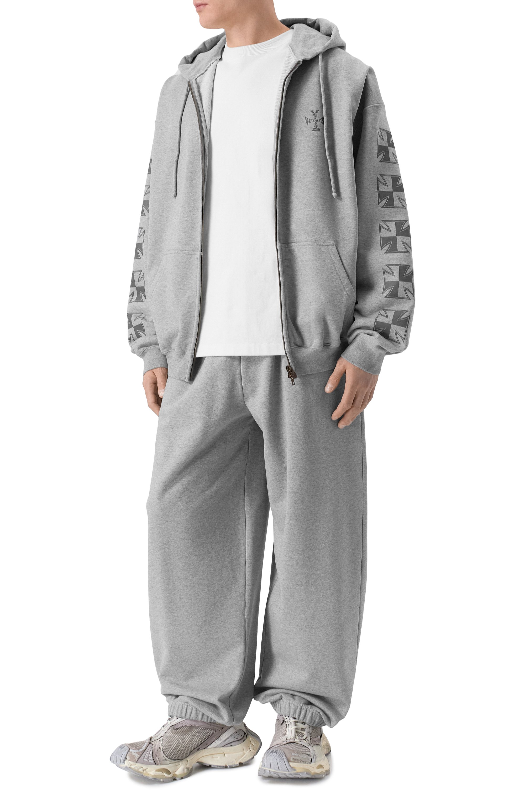 Хлопковая толстовка VETEMENTS, арт. ME76ZU180G/1302 M0LLET0N, фото 2