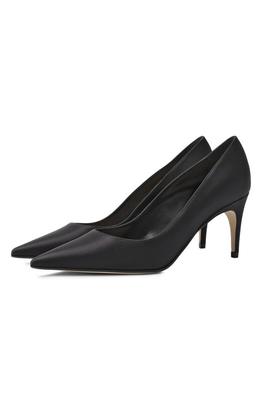 Атласные туфли MVST by Sergio Rossi MVST B14270-SATIN Чёрный B14270-SATIN
