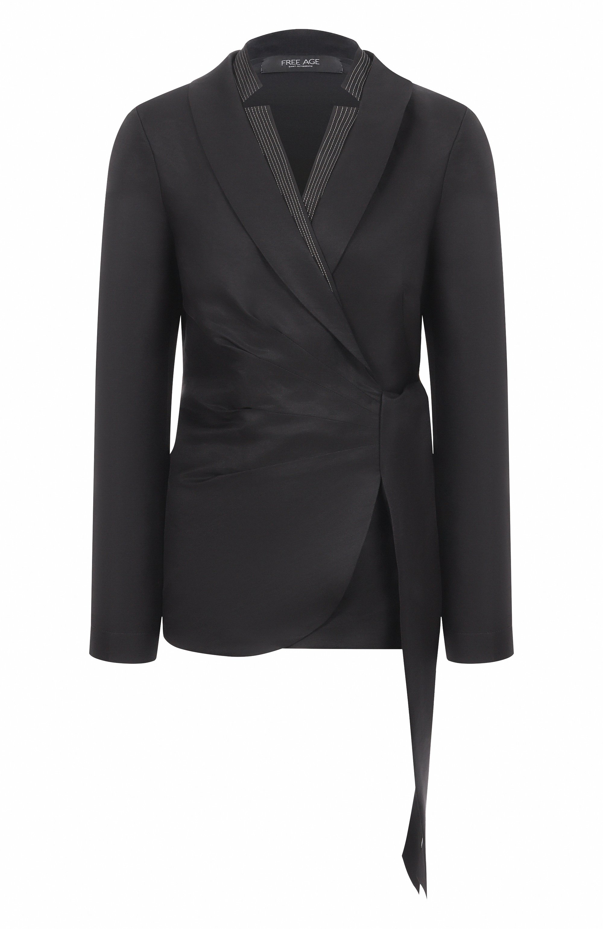 Жакет из вискозы и льна FREEAGE, арт. WS25.JK109.2070.900, фото 1