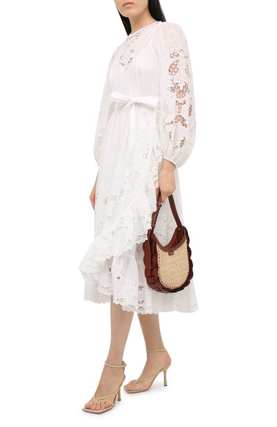 Хлопковое платье ZIMMERMANN, арт. 9879DLLU, фото 2