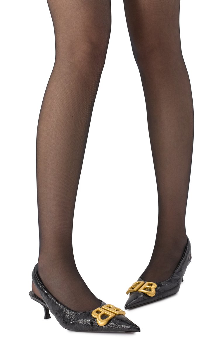 Кожаные туфли monaco 50 BALENCIAGA, арт. 818870/WBD4T, фото 1