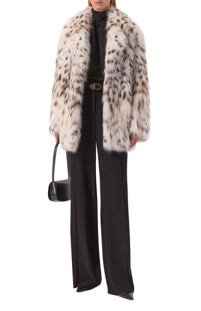 Женская шуба из рыси MVST, арт. FBKB-1604-1LX/F4800