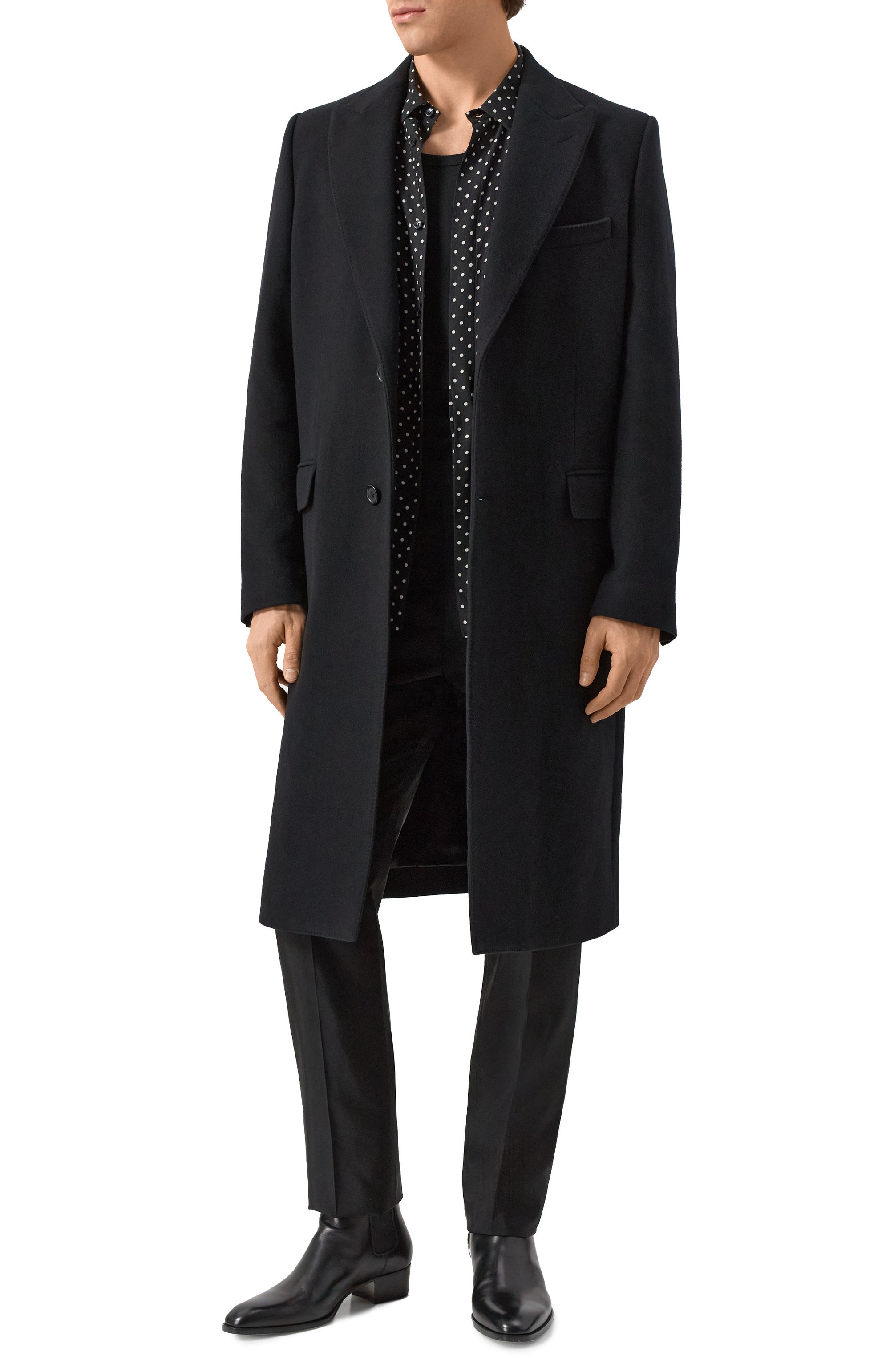 Кожаные челси wyatt SAINT LAURENT, арт. 634194/1YL00, фото 2