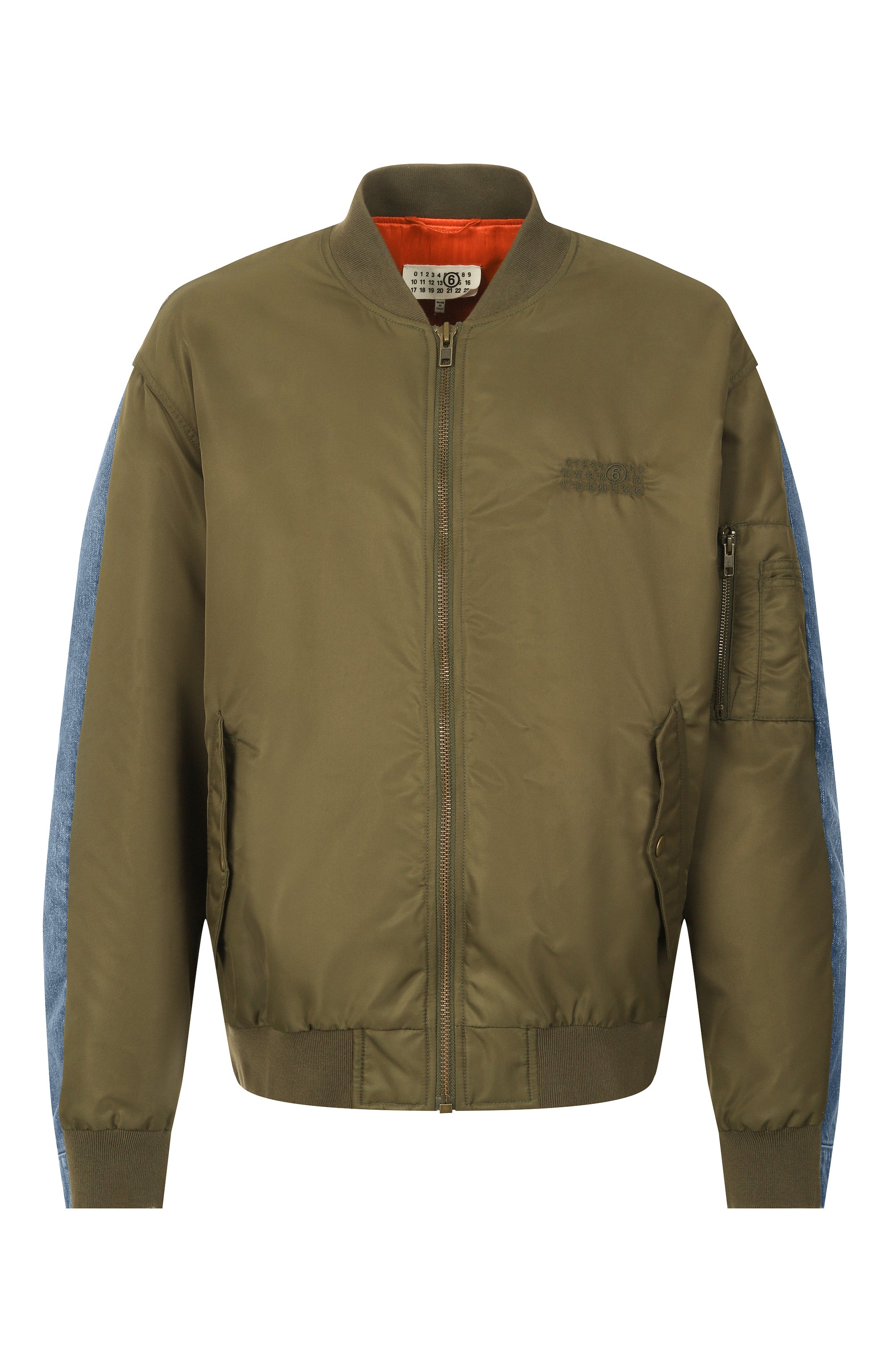 Комбинированный бомбер MM6, арт. SH0AM0044/MTN038, фото 1