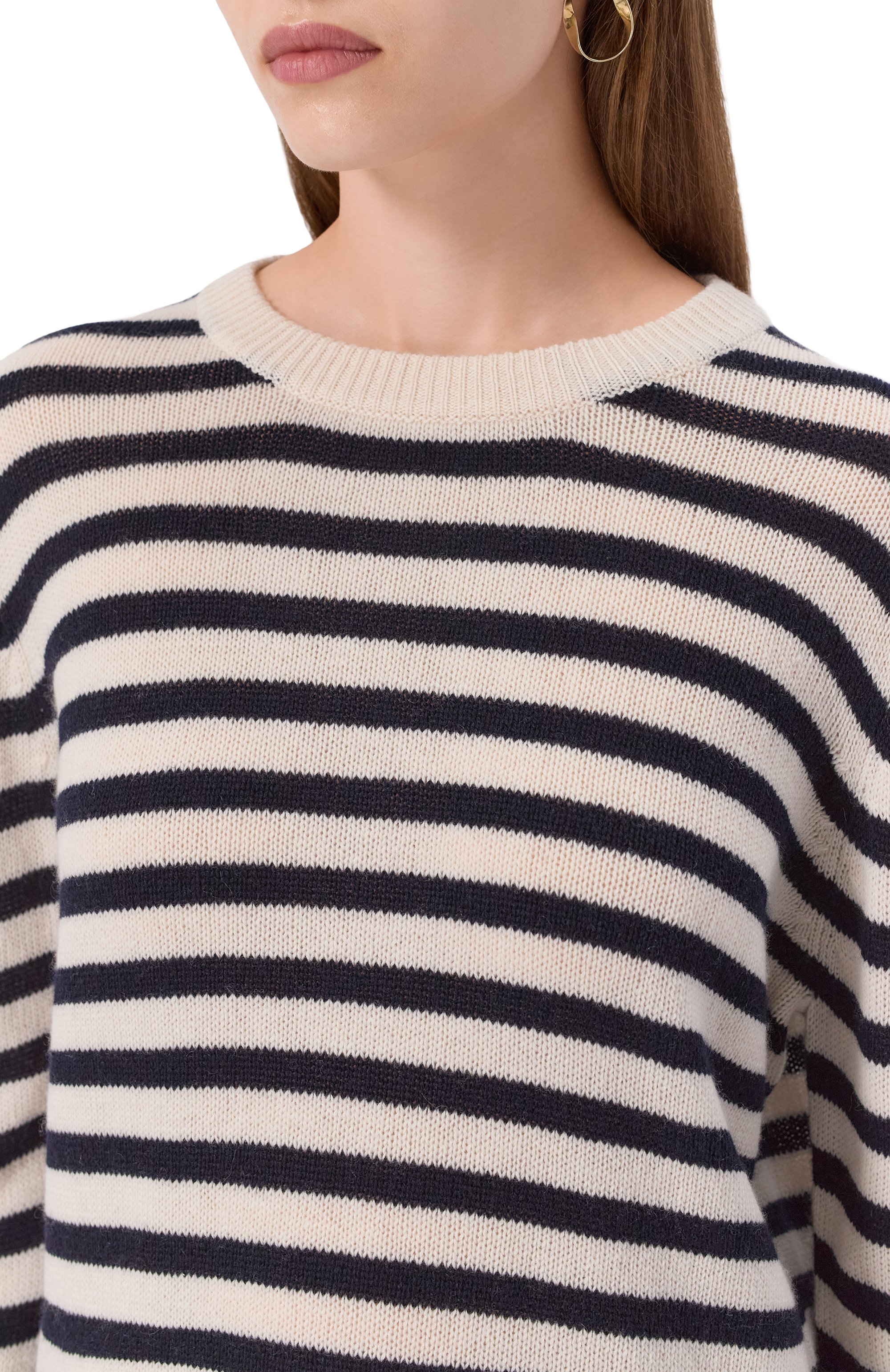 Свитер из шерсти и кашемира ALLUDE, арт. 255/17021, фото 5