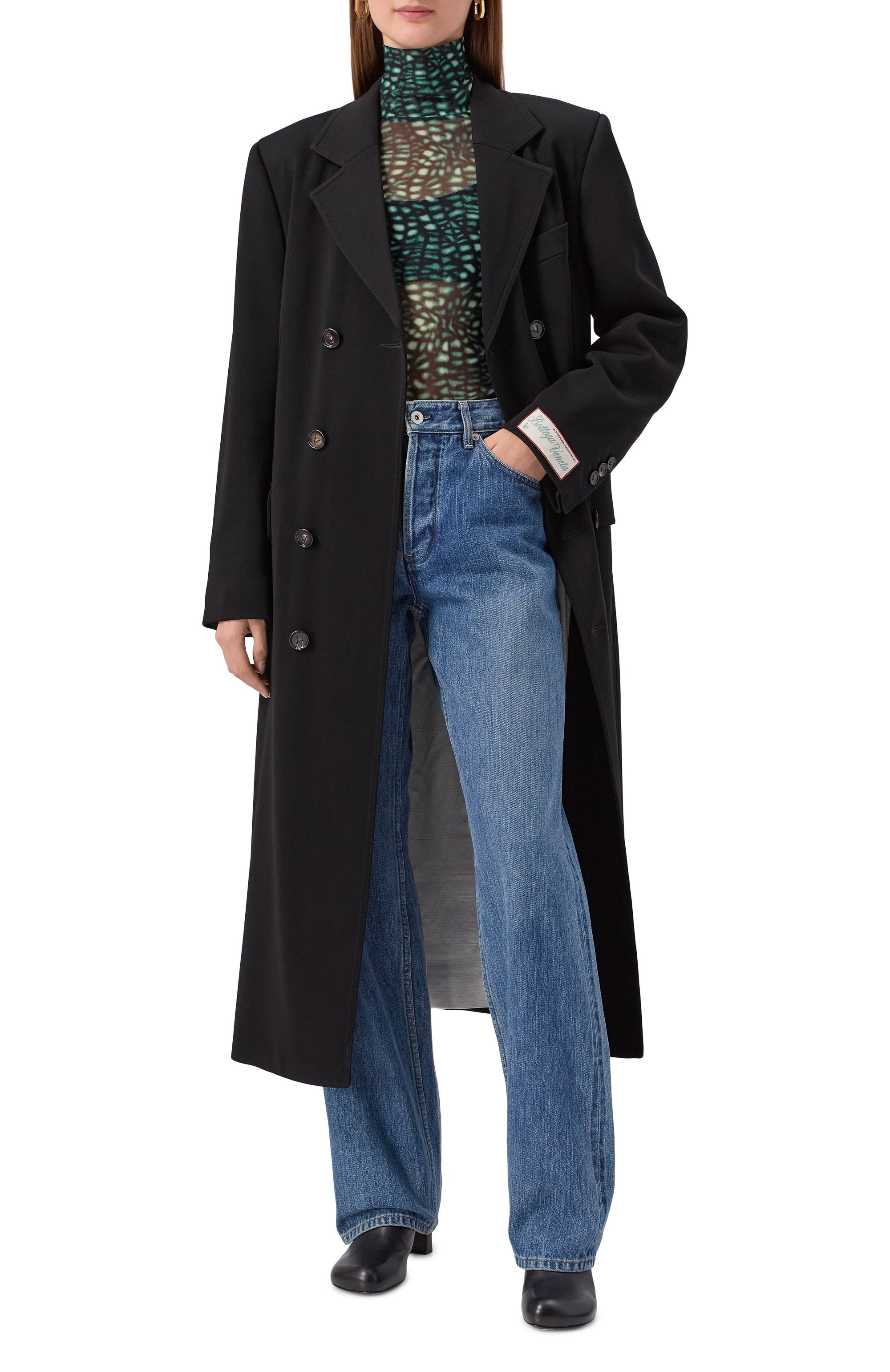 Пальто из вискозы BOTTEGA VENETA, арт. 797366 V4N00, фото 2