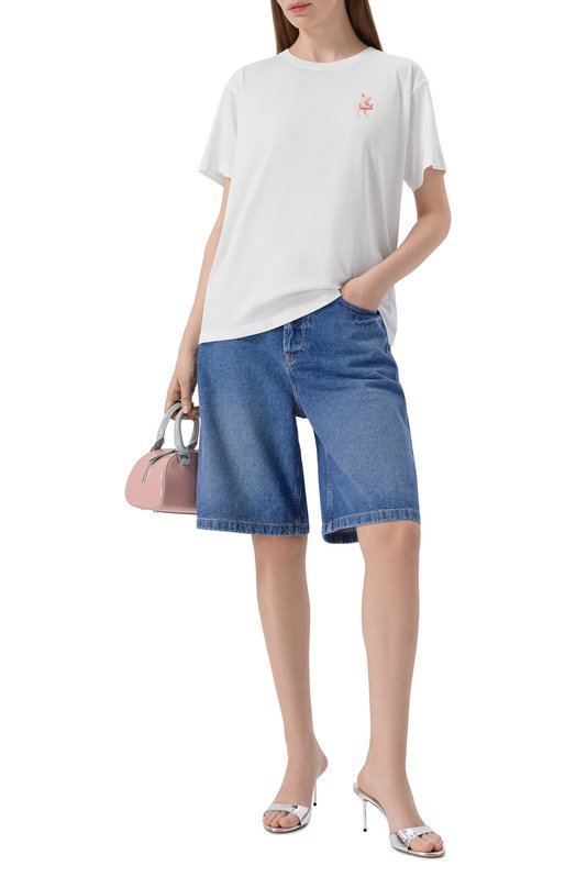 Хлопковая футболка Diesel A21922/0JMBD Белый  A21922/0JMBD Фото 2