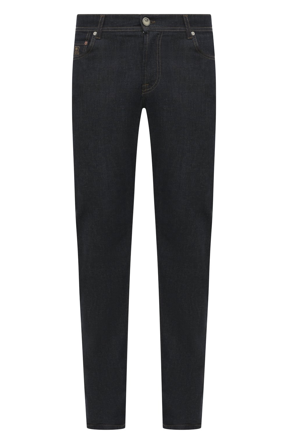 Джинсы CORNELIANI темно-синего цвета по цене 41400 руб., арт. 894JZ4-2120141/00, фото 1 Джинсы CORNELIANI, арт. 894JZ4-2120141/00, фото 1