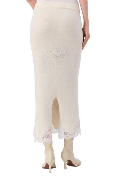 Юбка из шерсти и вискозы GIUSEPPE DI MORABITO, арт. 05FWKND362YC 05359, фото 4