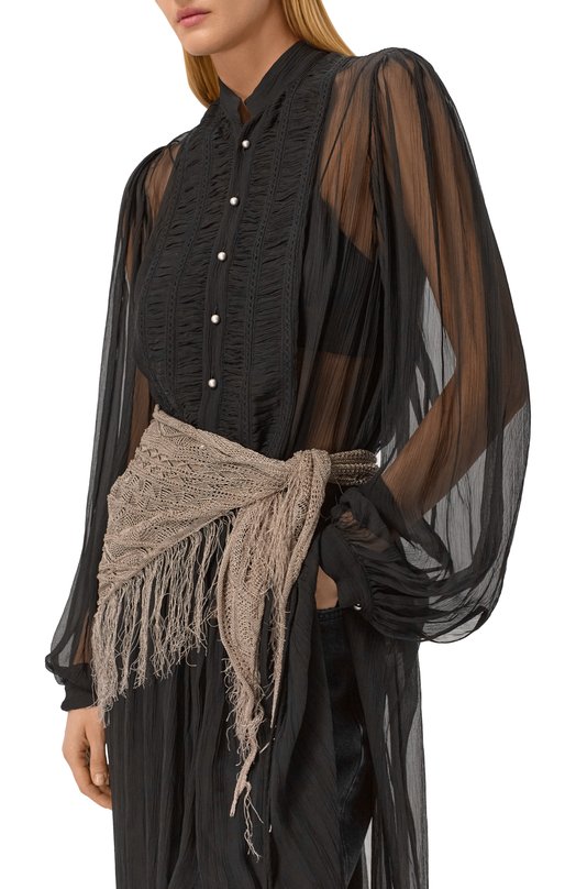 Платок из вискозы Isabel Benenato DA01S26 Бежевый  DA01S26 Фото 2