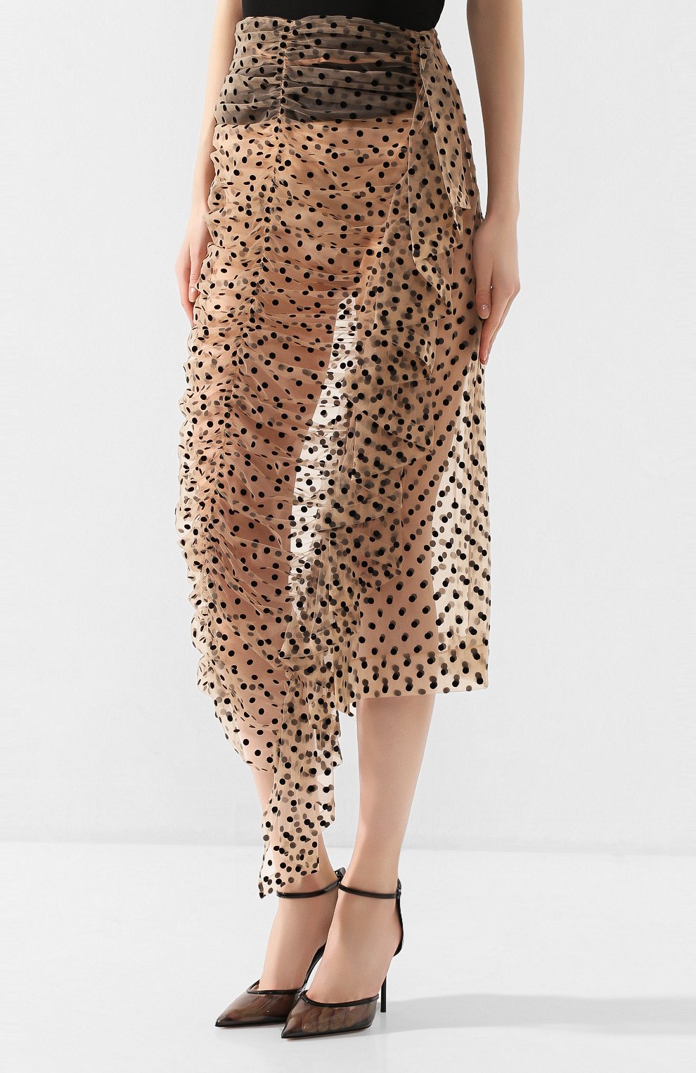 Юбка в горох DRIES VAN NOTEN, арт. 201-10800-9150, фото 3