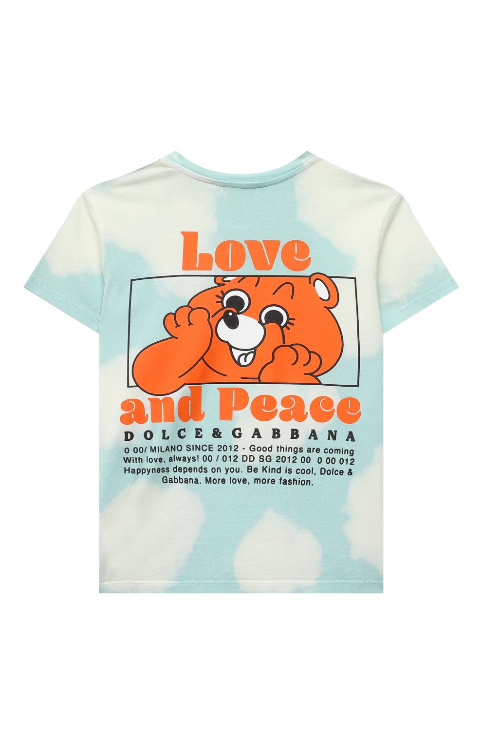 Хлопковая футболка DOLCE & GABBANA, арт. L1JTDM/G7B0S, фото 2