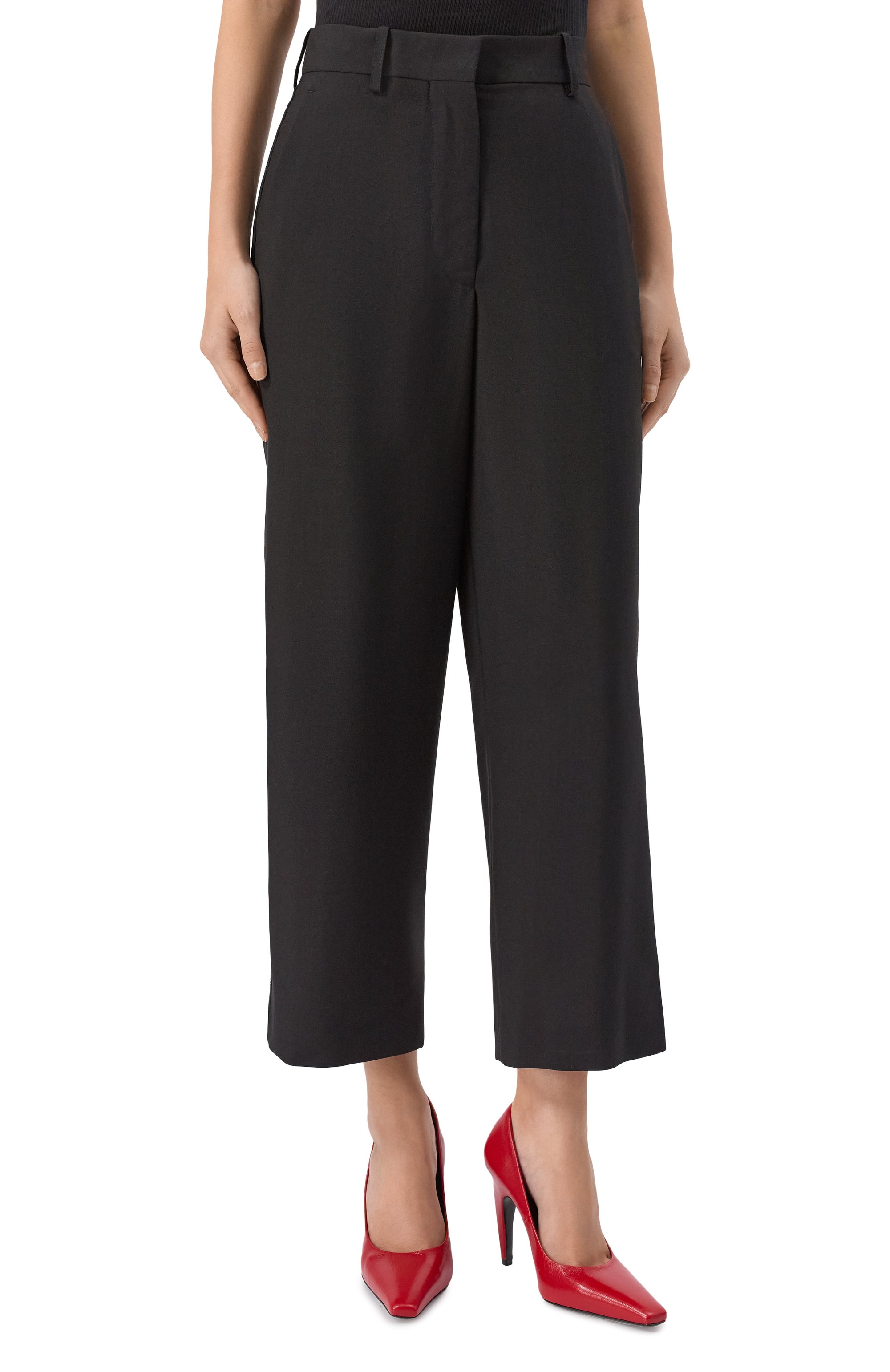 Шерстяные брюки MARNI, арт. PAMA0596A0/TW839, фото 3