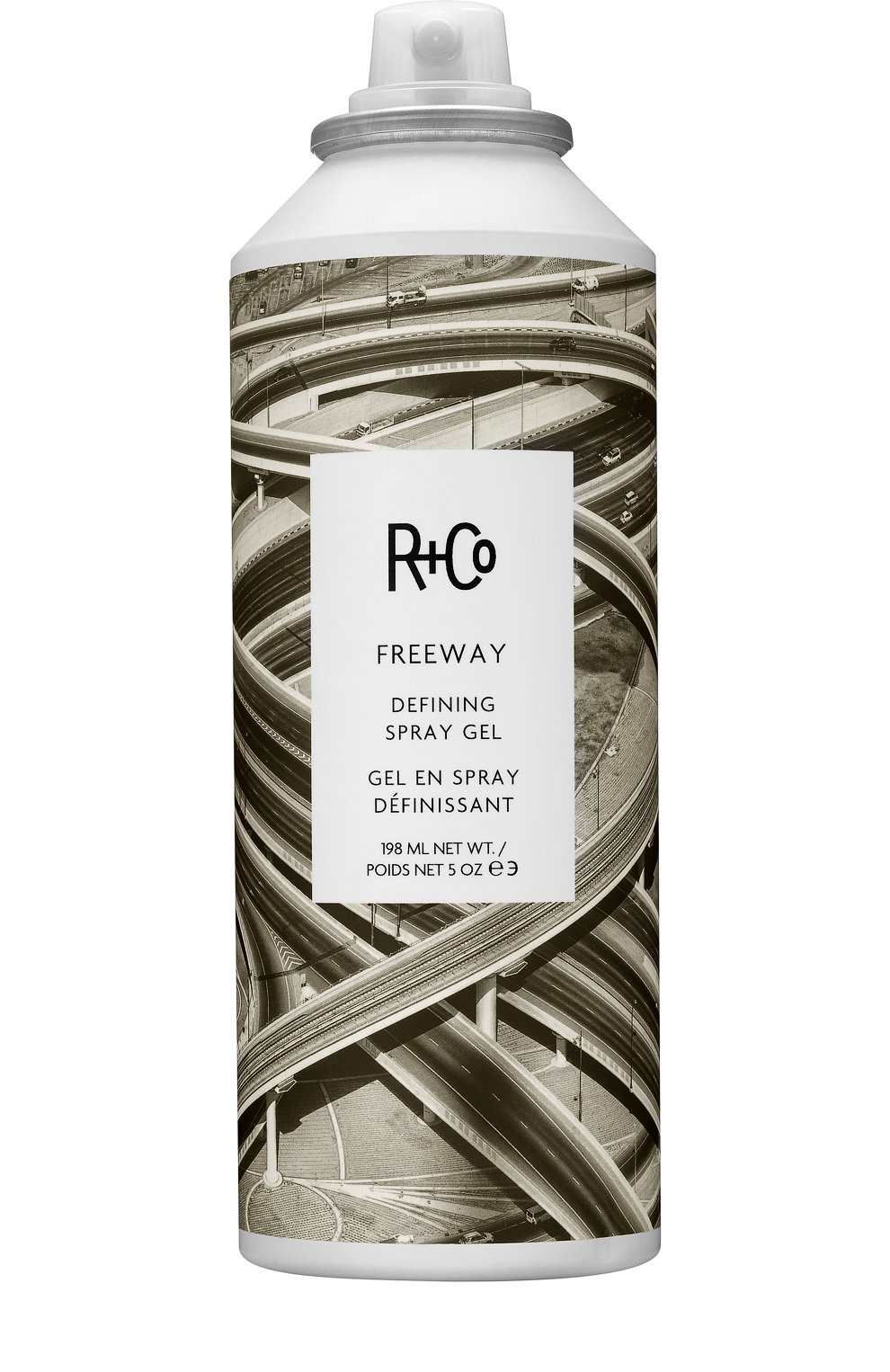 Дефинирующий гель-спрей freeway (198ml) R+CO бесцветного цвета по цене 4490 руб., арт. 810374022559, фото 1 Дефинирующий гель-спрей freeway (198ml) R+CO, арт. 810374022559, фото 1