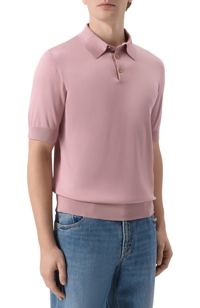 Шелковое поло DOLCE & GABBANA, арт. GXZ02Z/JBS05, фото 3