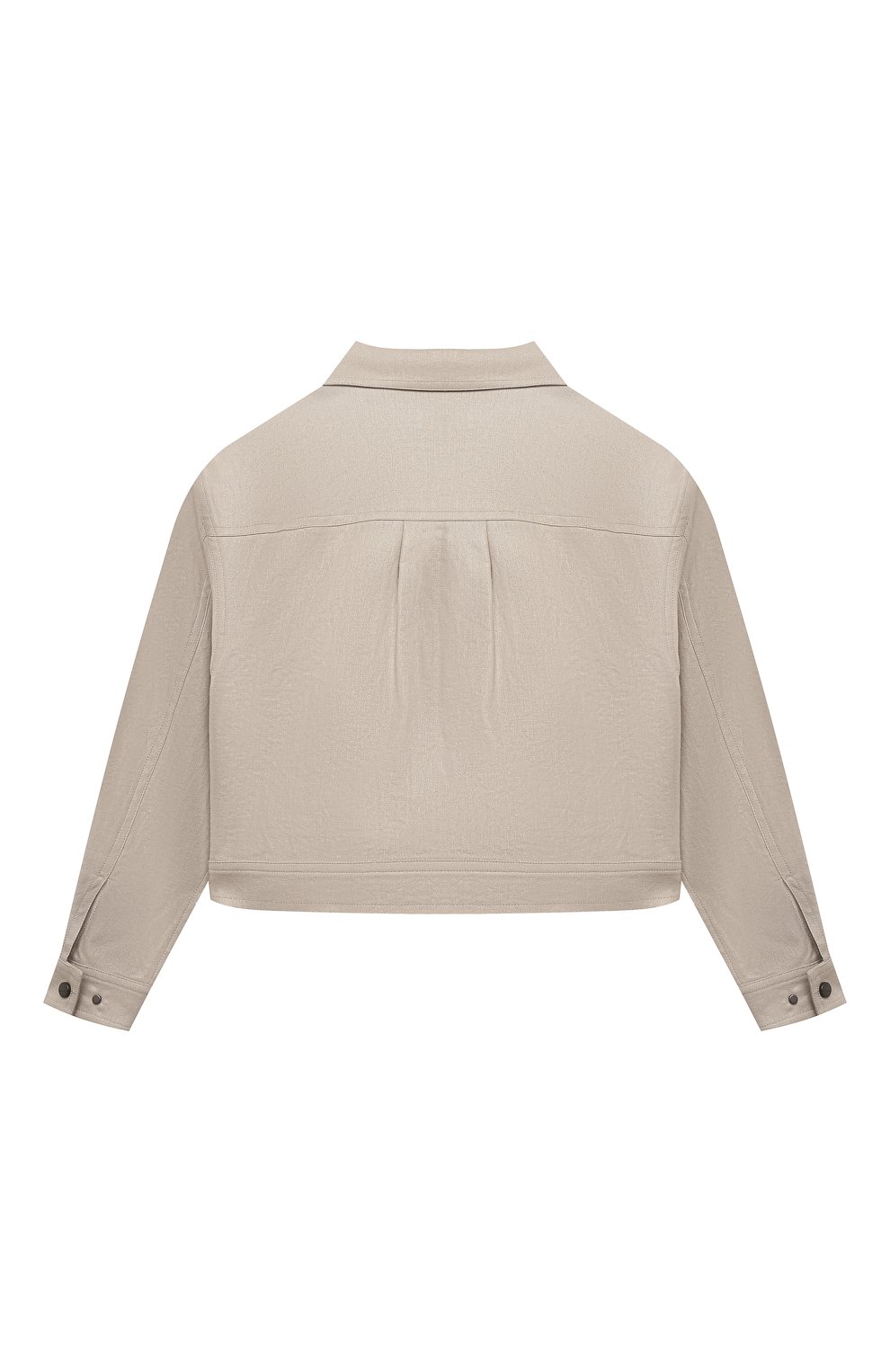 Куртка из хлопка и льна BRUNELLO CUCINELLI, арт. BH500S032A, фото 2