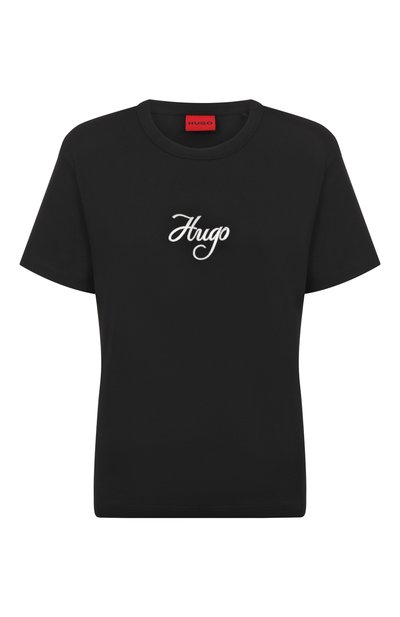 Женская хлопковая футболка HUGO, арт. 50550117