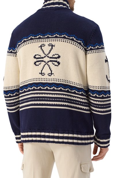 Хлопковый кардиган JACOB COHEN, арт. 25E P/JUR_SJ001 000 X0001 FL, фото 4