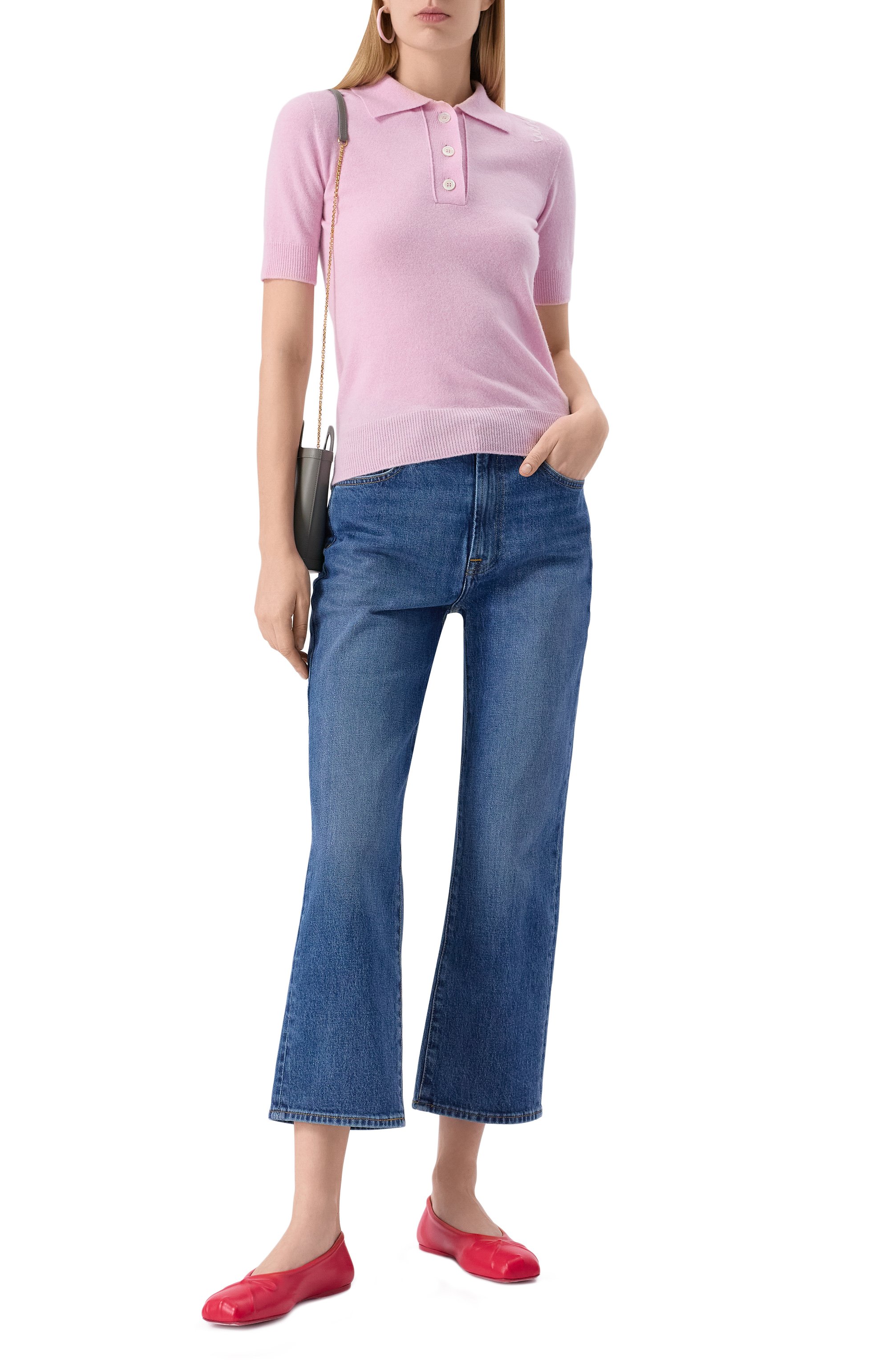 Поло из шерсти и кашемира MARNI, арт. P0MD0043E0/UFZ384, фото 2