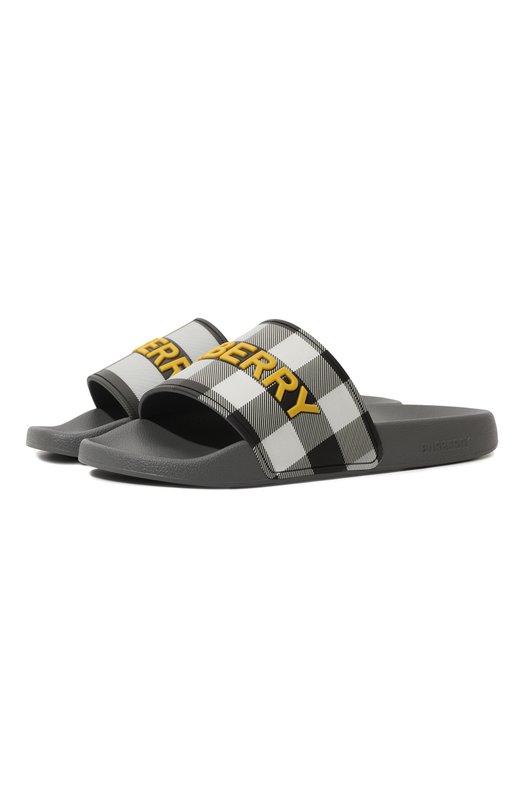 Шлепанцы Burberry 8062958 Серый 8062958