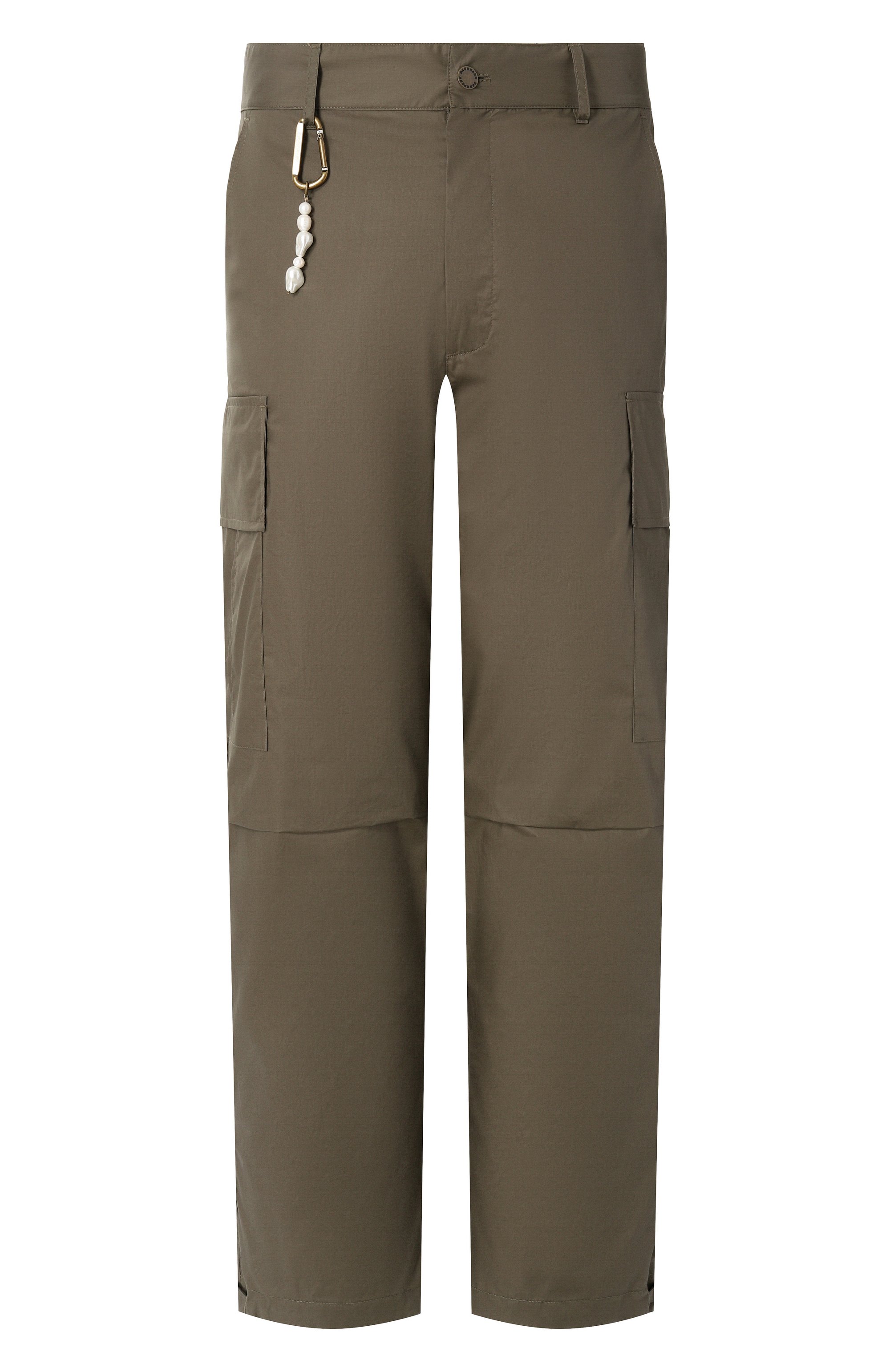 Хлопковые брюки-карго DARKPARK хаки цвета по цене 63150 руб., арт. MTR19/FAC77, фото 1 Хлопковые брюки-карго DARKPARK, арт. MTR19/FAC77, фото 1