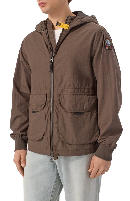 Хлопковая куртка Parajumpers 26SM-PM JKR M02 Коричневый  26SM-PM JKR M02 Фото 3