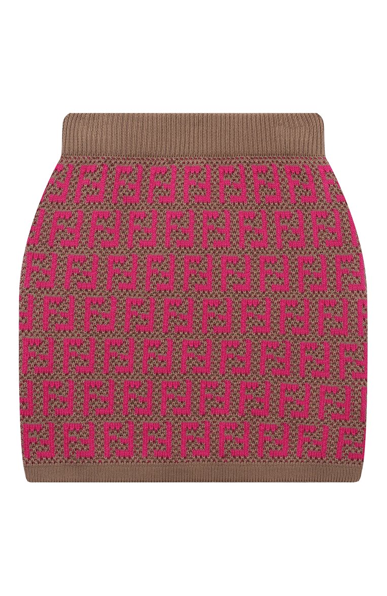 Хлопковая юбка FENDI, арт. JFG135/A0BG/8A-12+, фото 1