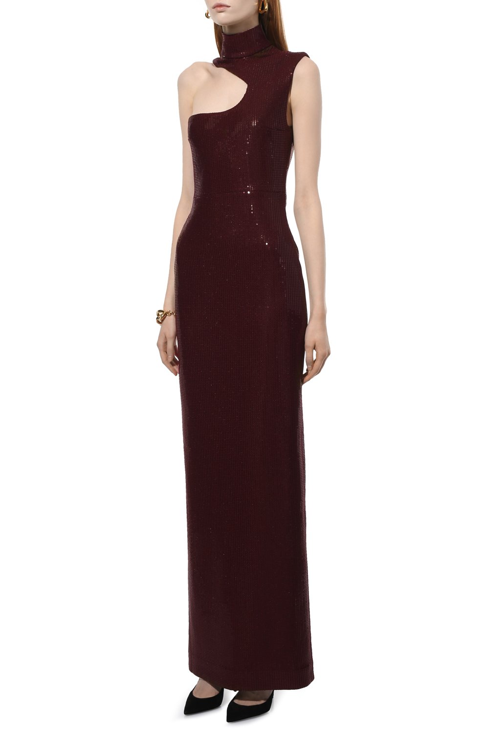 Платье с отделкой пайетками SOLACE LONDON, арт. 0S31035A, фото 3